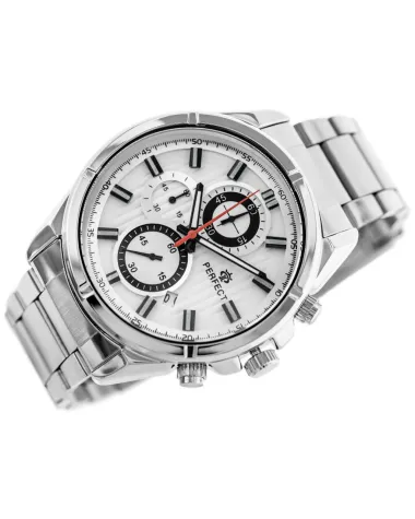 ZEGAREK MĘSKI PERFECT CH03M - CHRONOGRAF (zp358b) + BOX