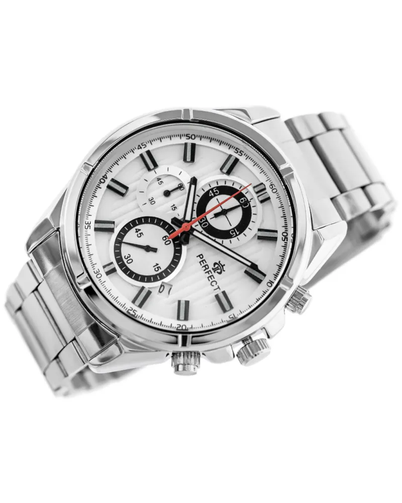ZEGAREK MĘSKI PERFECT CH03M - CHRONOGRAF (zp358b) + BOX