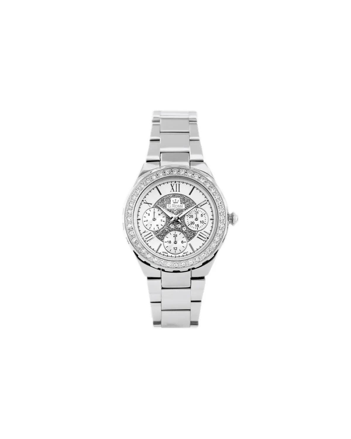 ZEGAREK G. ROSSI - ALORE (zg646a) silver + BOX