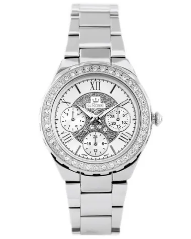 ZEGAREK G. ROSSI - ALORE (zg646a) silver + BOX