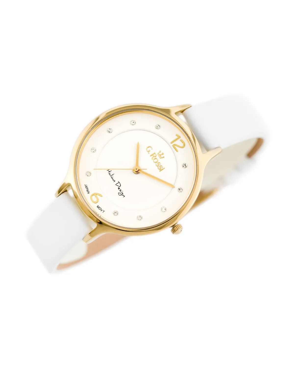 ZEGAREK DAMSKI G. ROSSI - 10411A-3C2 NA PASKU (zg714b) + BOX