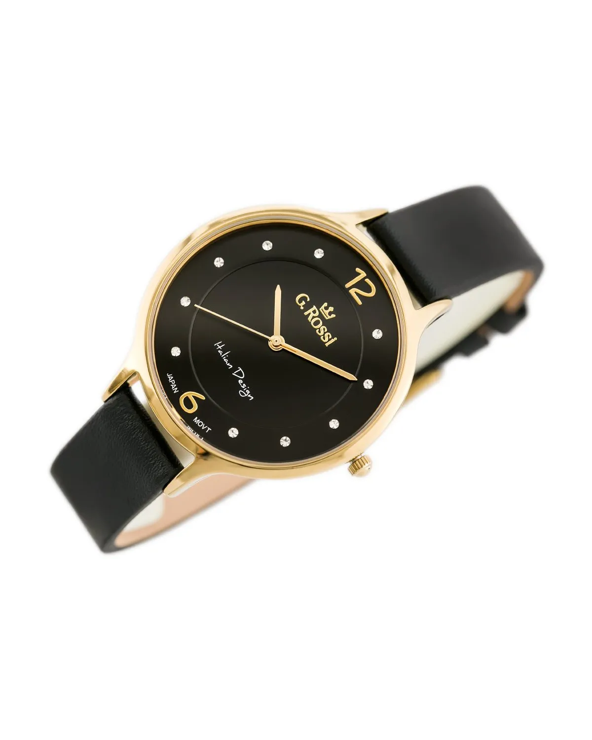 ZEGAREK DAMSKI  G. ROSSI 10411A-1A2 NA PASKU (zg714f) + BOX
