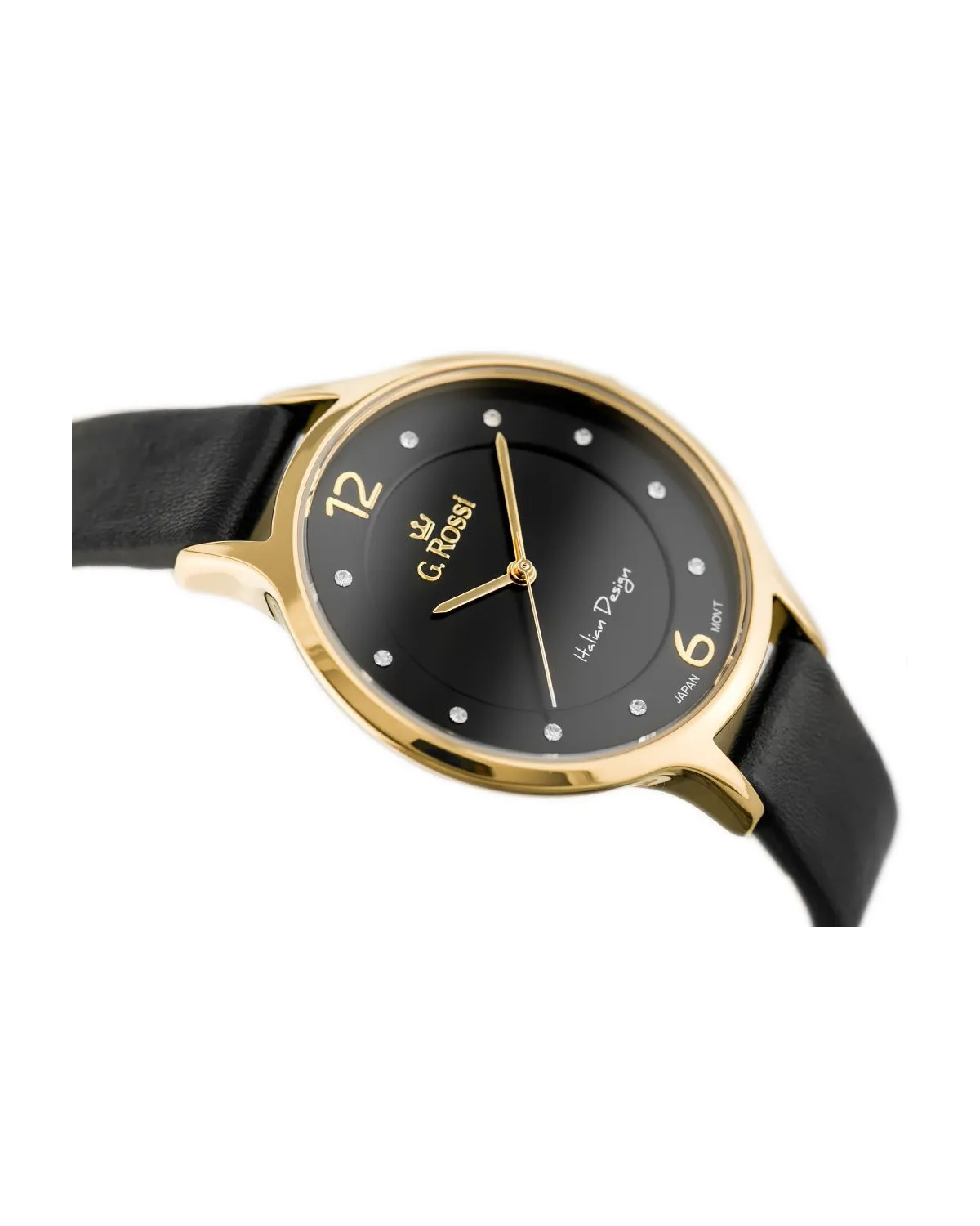 ZEGAREK DAMSKI  G. ROSSI 10411A-1A2 NA PASKU (zg714f) + BOX