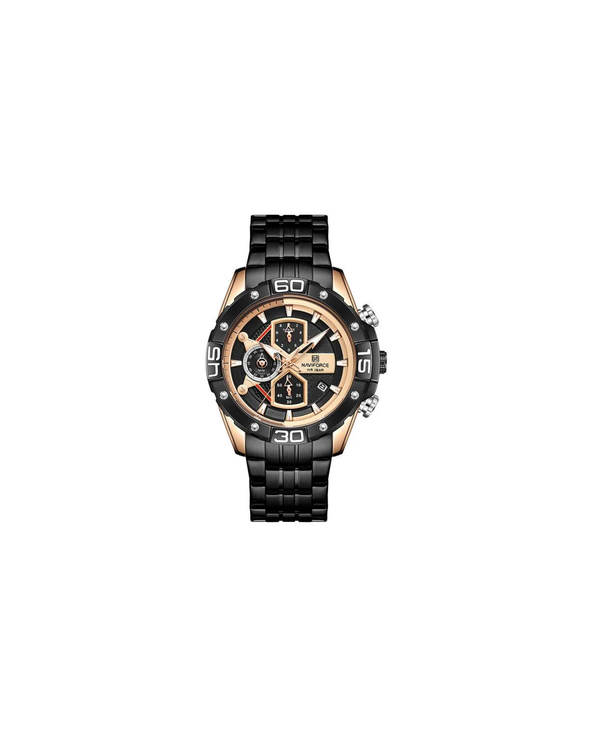 ZEGAREK MĘSKI NAVIFORCE NF8018 - CHRONOGRAF (zn122c) + BOX ZEGAREK MĘSKI NAVIFORCE NF8018 - CHRONOGRAF (zn122c) + BOX