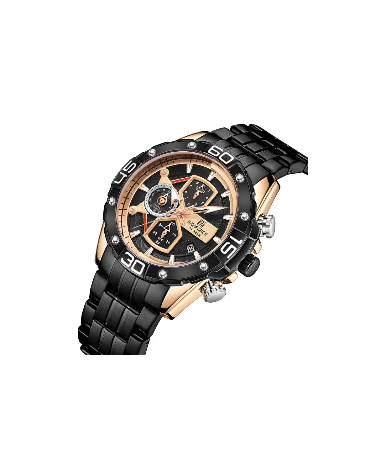 ZEGAREK MĘSKI NAVIFORCE NF8018 - CHRONOGRAF (zn122c) + BOX ZEGAREK MĘSKI NAVIFORCE NF8018 - CHRONOGRAF (zn122c) + BOX