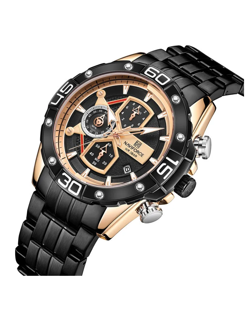 ZEGAREK MĘSKI NAVIFORCE NF8018 - CHRONOGRAF (zn122c) + BOX ZEGAREK MĘSKI NAVIFORCE NF8018 - CHRONOGRAF (zn122c) + BOX
