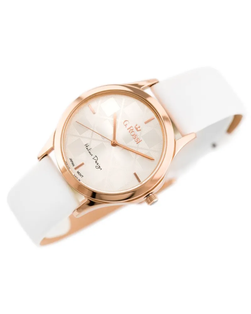 ZEGAREK DAMSKI G. ROSSI - 10513A-3C3 (zg715b) + BOX