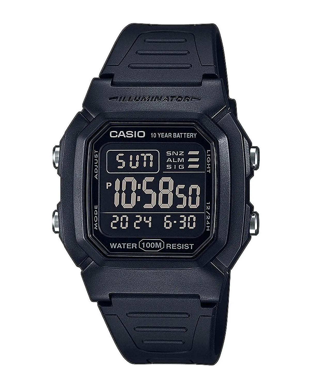 ZEGAREK MĘSKI CASIO W-800H-1BVES KLASYKA + BOX ZEGAREK MĘSKI CASIO W-800H-1BVES KLASYKA + BOX