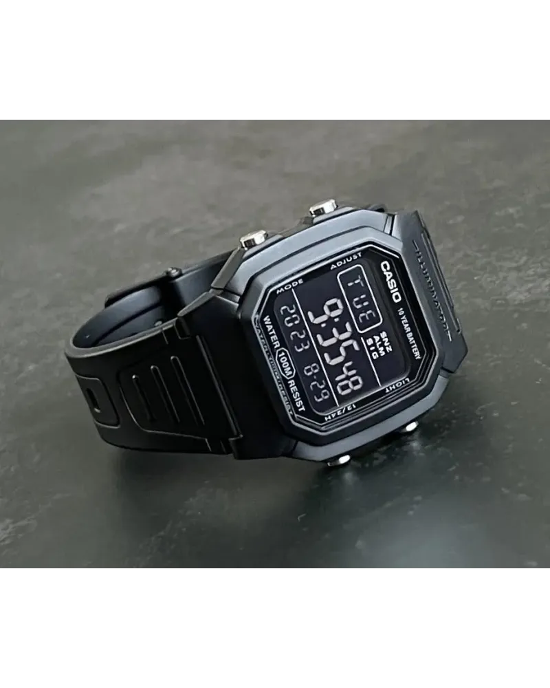 ZEGAREK MĘSKI CASIO W-800H-1BVES KLASYKA + BOX ZEGAREK MĘSKI CASIO W-800H-1BVES KLASYKA + BOX