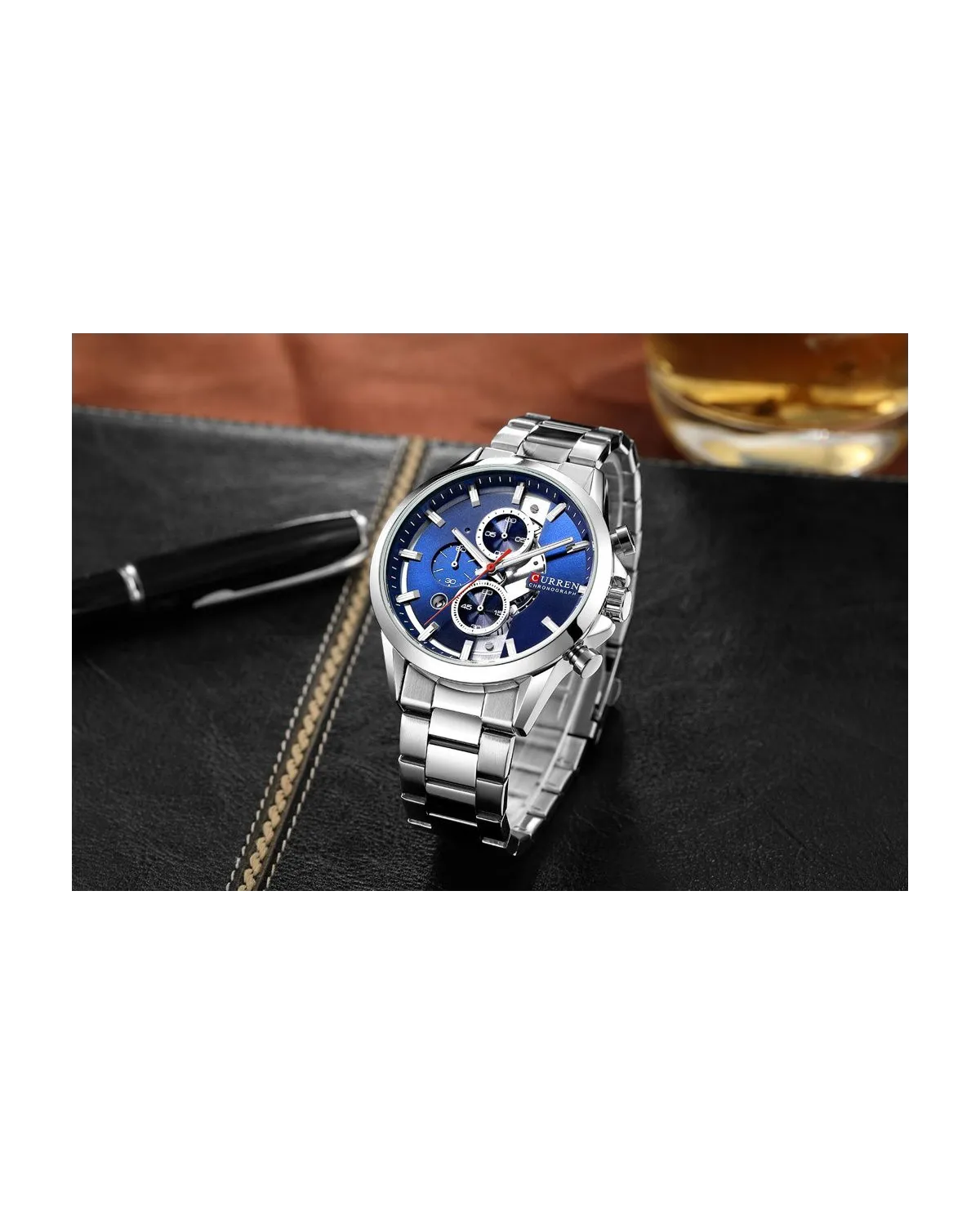 ZEGAREK MĘSKI CURREN 8325 (zc021a) - CHRONOGRAF ZEGAREK MĘSKI CURREN 8325 (zc021a) - CHRONOGRAF