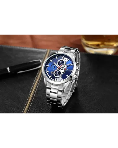 ZEGAREK MĘSKI CURREN 8325 (zc021a) - CHRONOGRAF ZEGAREK MĘSKI CURREN 8325 (zc021a) - CHRONOGRAF