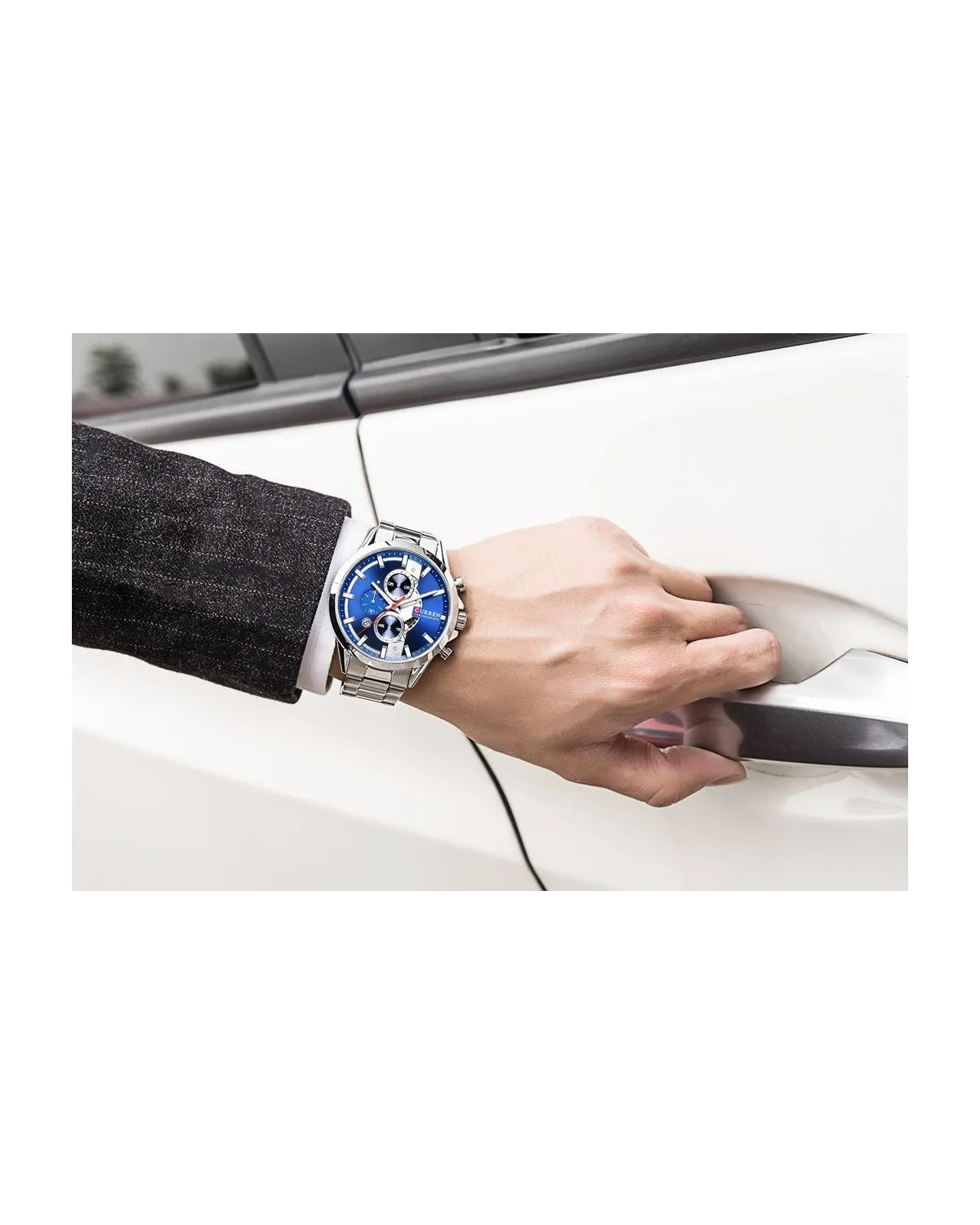 ZEGAREK MĘSKI CURREN 8325 (zc021a) - CHRONOGRAF ZEGAREK MĘSKI CURREN 8325 (zc021a) - CHRONOGRAF