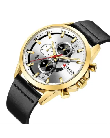 ZEGAREK MĘSKI CURREN 8325 (zc024a) - CHRONOGRAF