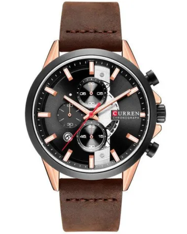 ZEGAREK MĘSKI CURREN 8325 (zc024d) - CHRONOGRAF