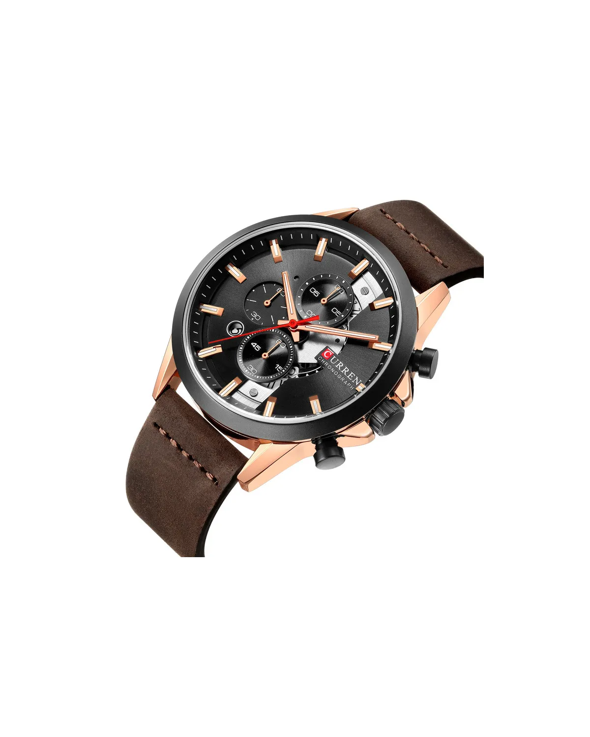 ZEGAREK MĘSKI CURREN 8325 (zc024d) - CHRONOGRAF