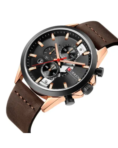 ZEGAREK MĘSKI CURREN 8325 (zc024d) - CHRONOGRAF