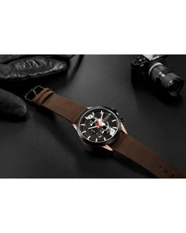 ZEGAREK MĘSKI CURREN 8325 (zc024d) - CHRONOGRAF
