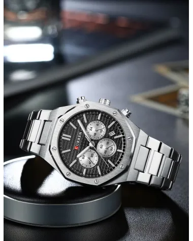 ZEGAREK MĘSKI CURREN 8440 CHRONO (zc047b) + BOX