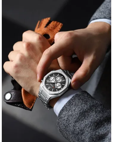 ZEGAREK MĘSKI CURREN 8440 CHRONO (zc047b) + BOX