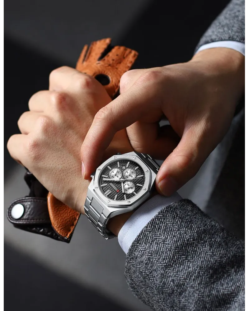ZEGAREK MĘSKI CURREN 8440 CHRONO (zc047b) + BOX