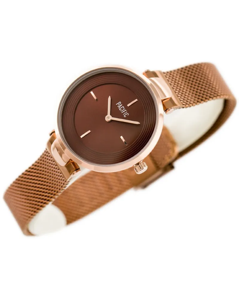 ZEGAREK DAMSKI PACIFIC 6012 (zy600c) - rosegold