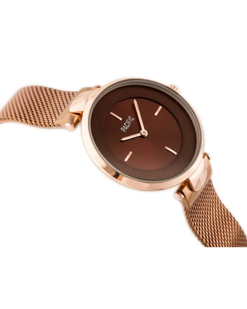 ZEGAREK DAMSKI PACIFIC 6012 (zy600c) - rosegold