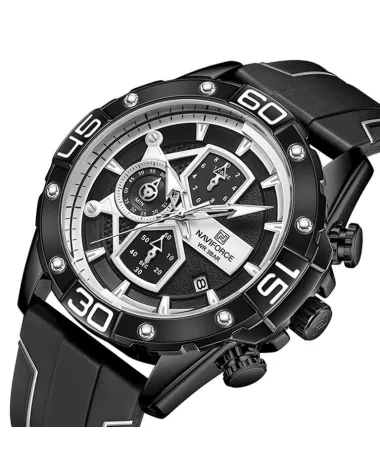 ZEGAREK MĘSKI NAVIFORCE NF8018T - CHRONOGRAF (zn123a) + BOX