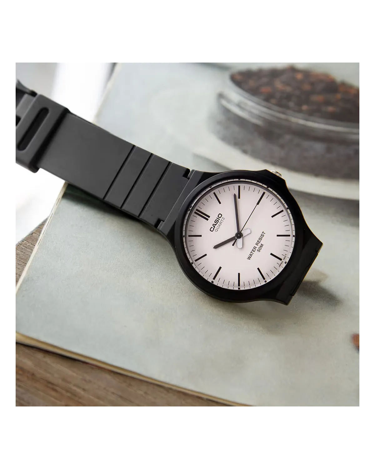 ZEGAREK MĘSKI CASIO MW-240-7E (zd166i) - KLASYKA + BOX