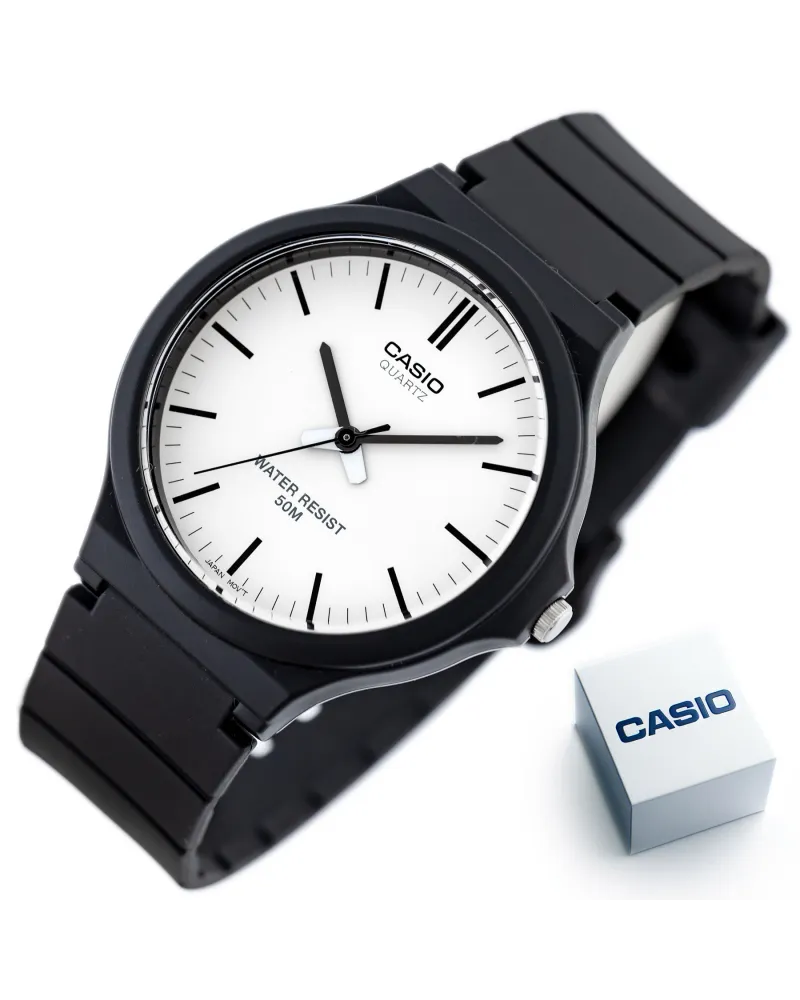 ZEGAREK MĘSKI CASIO MW-240-7E (zd166i) - KLASYKA + BOX