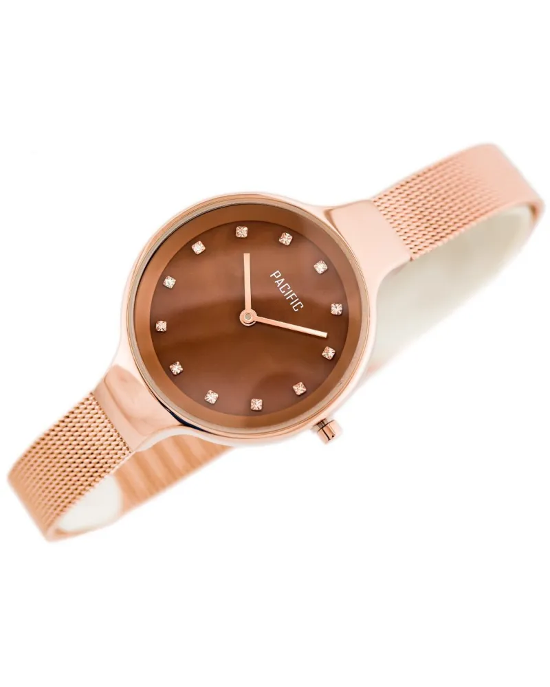 ZEGAREK DAMSKI PACIFIC 6009 (zy596d) - rosegold ZEGAREK DAMSKI PACIFIC 6009 (zy596d) - rosegold