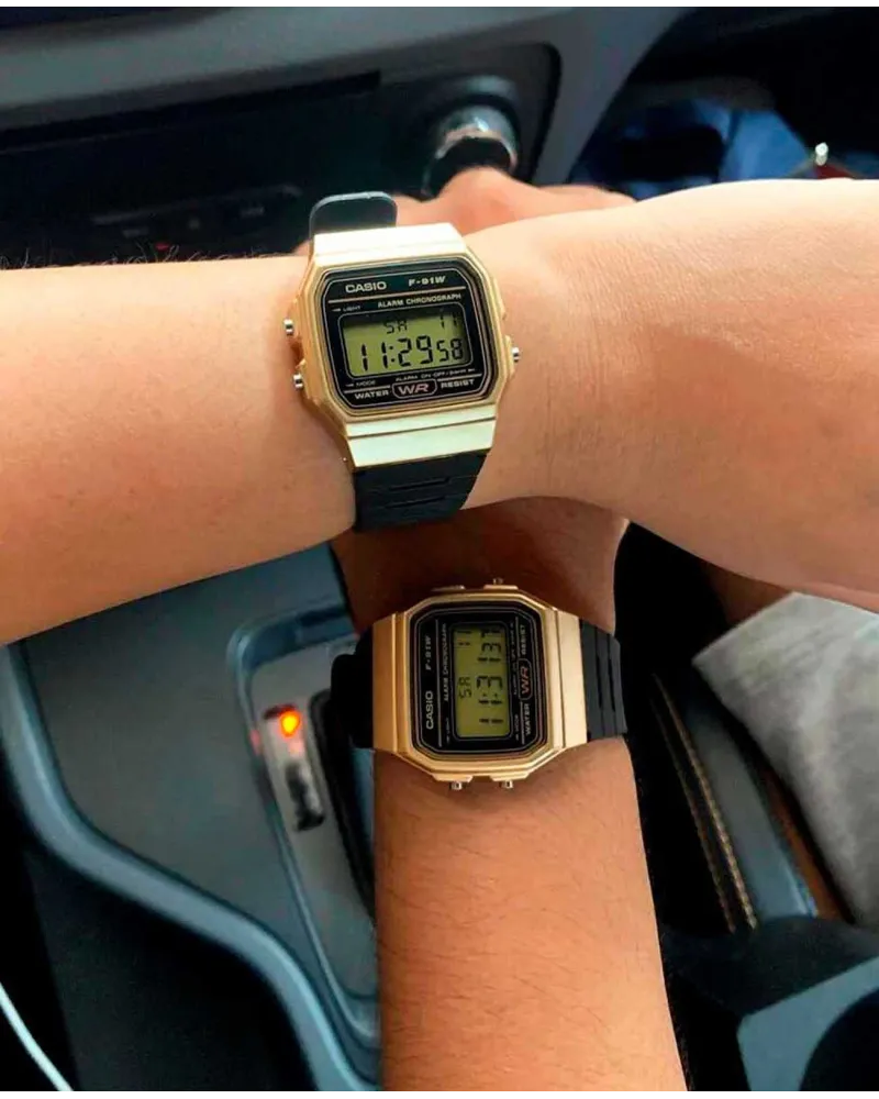 ZEGAREK MĘSKI CASIO F-91WM-9A (zd102b)  + BOX