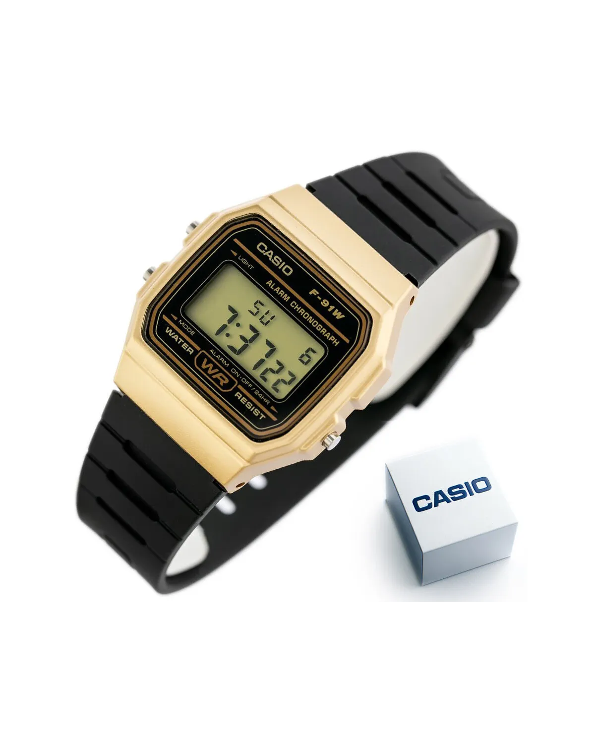 ZEGAREK MĘSKI CASIO F-91WM-9A (zd102b)  + BOX
