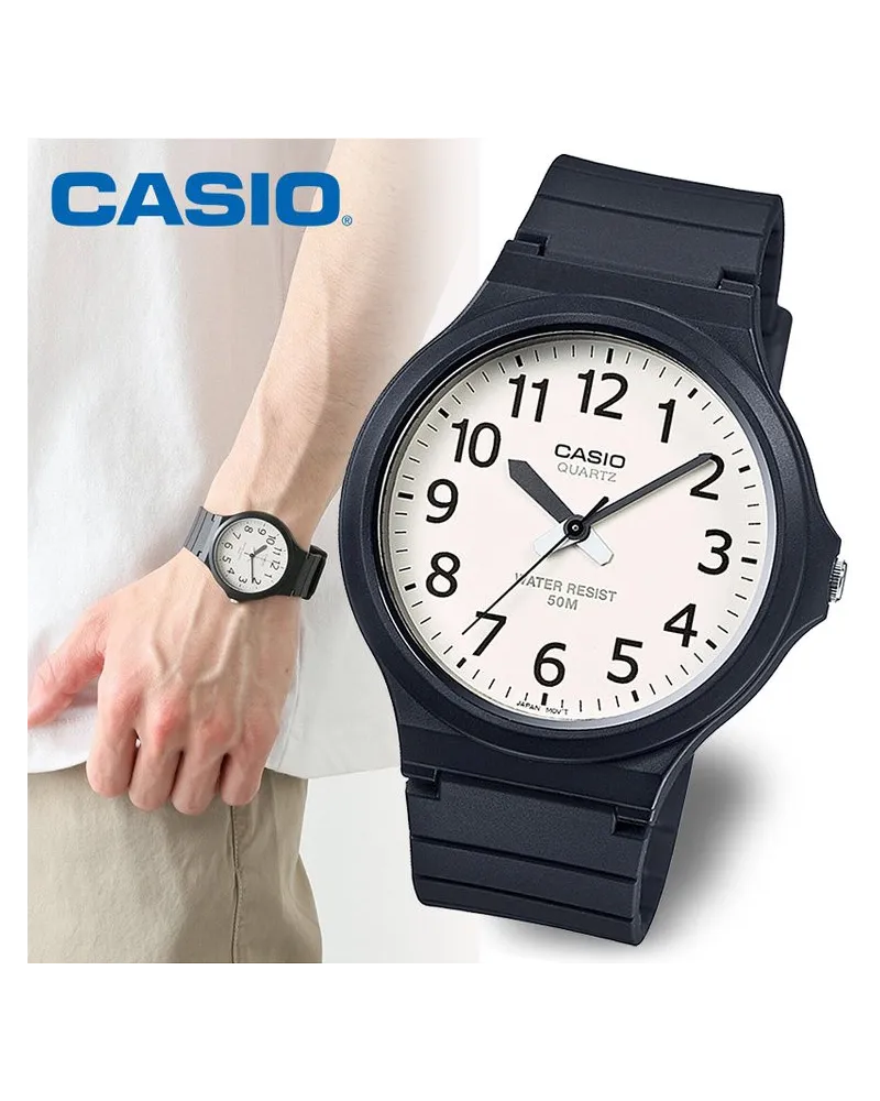 ZEGAREK MĘSKI CASIO MW-240-7B (zd166g) - KLASYKA + BOX