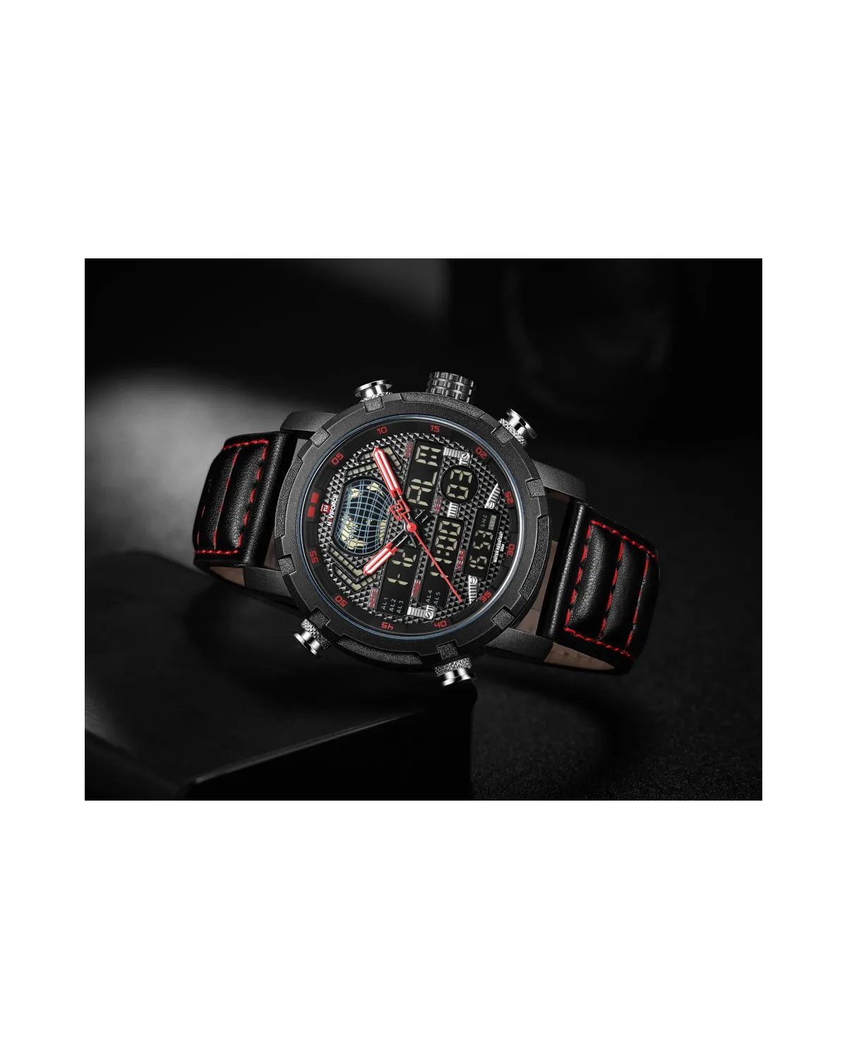 ZEGAREK MĘSKI NAVIFORCE - NF9160 (zn094d) + BOX
