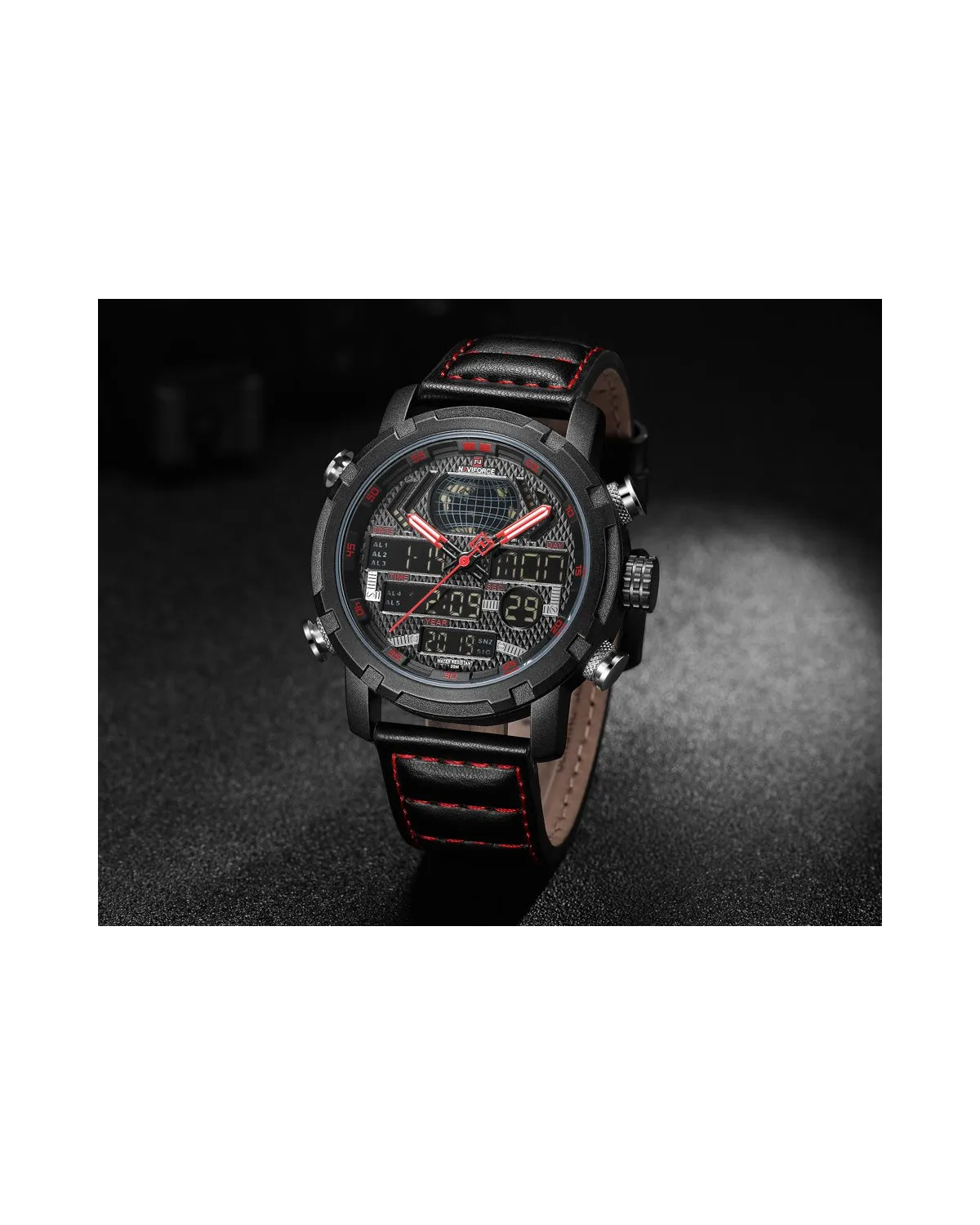 ZEGAREK MĘSKI NAVIFORCE - NF9160 (zn094d) + BOX