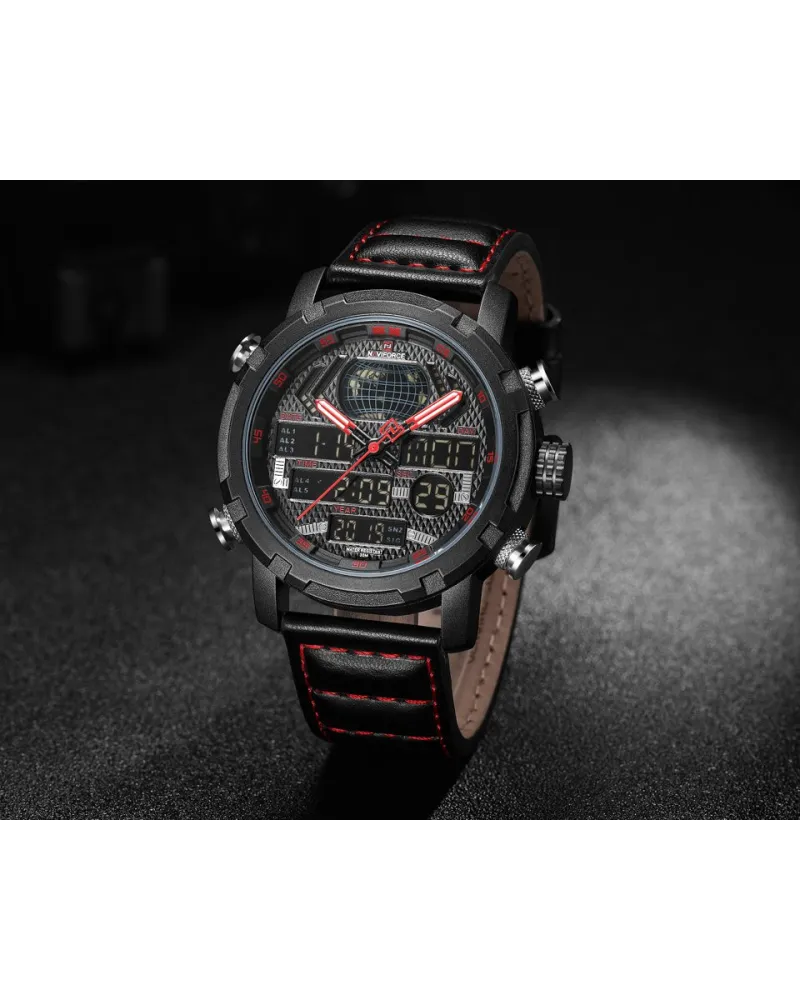 ZEGAREK MĘSKI NAVIFORCE - NF9160 (zn094d) + BOX