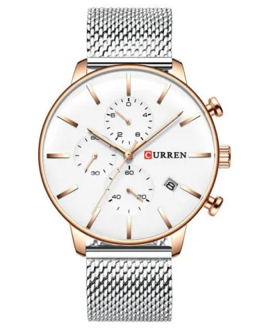 ZEGAREK MĘSKI CURREN 8339 (zc015b) - CHRONOGRAF