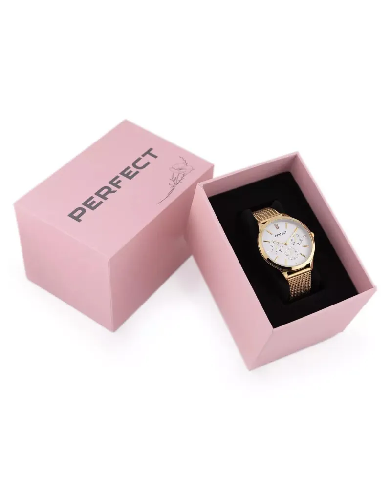 ZEGAREK DAMSKI PERFECT F372-04 (zp521b) + BOX ZEGAREK DAMSKI PERFECT F372-04 (zp521b) + BOX