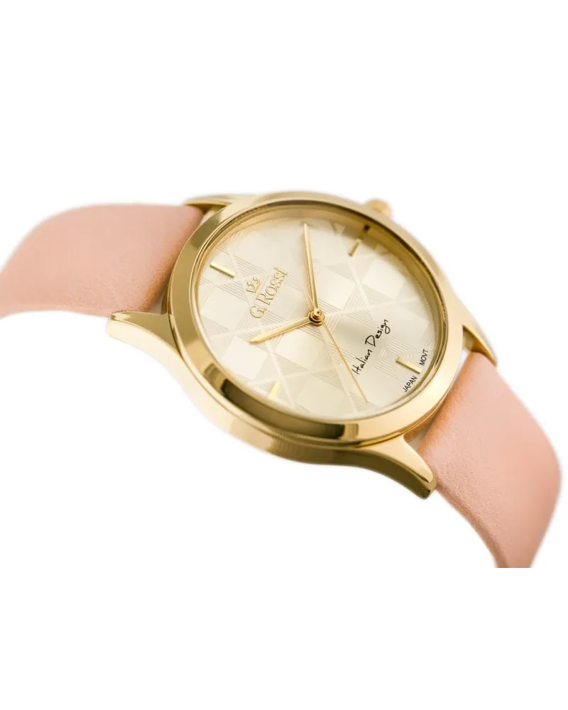 ZEGAREK DAMSKI G. ROSSI - 10513A-4E1 (zg715c) + BOX