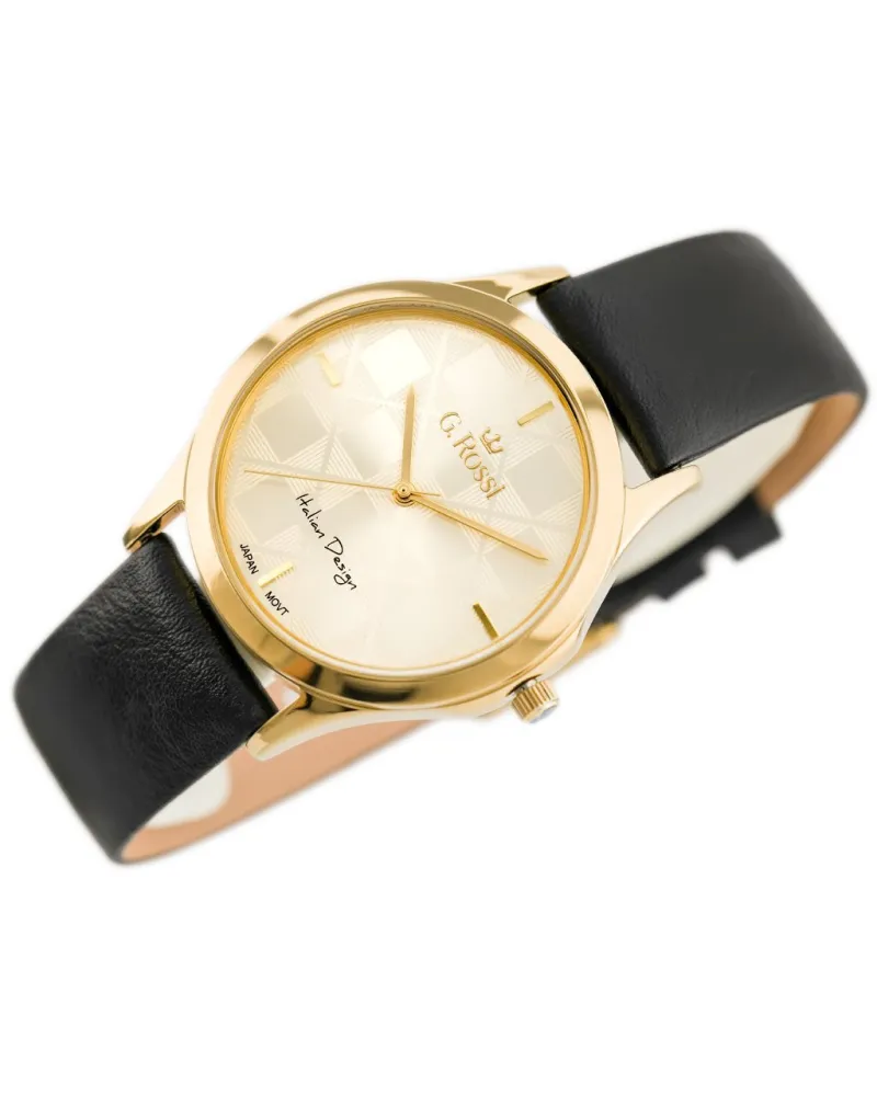 ZEGAREK DAMSKI G. ROSSI - 10513A-4A1 (zg715f) + BOX