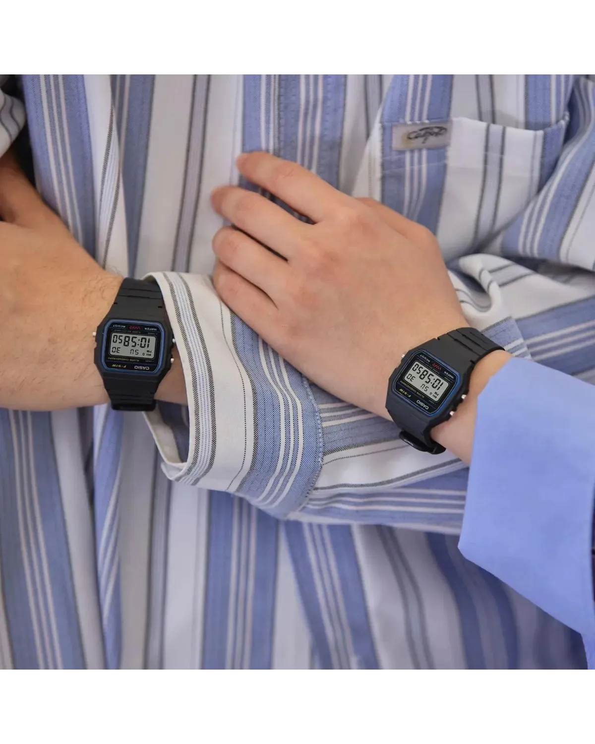 ZEGAREK MĘSKI CASIO F-91W-1YER (zd086a) - KLASYKA + BOX
