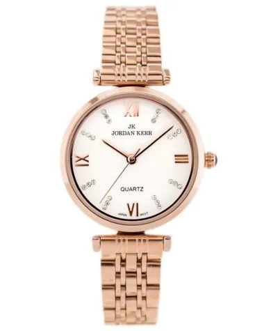 ZEGAREK DAMSKI JORDAN KERR - 3873L (zj852c) - antyalergiczny
