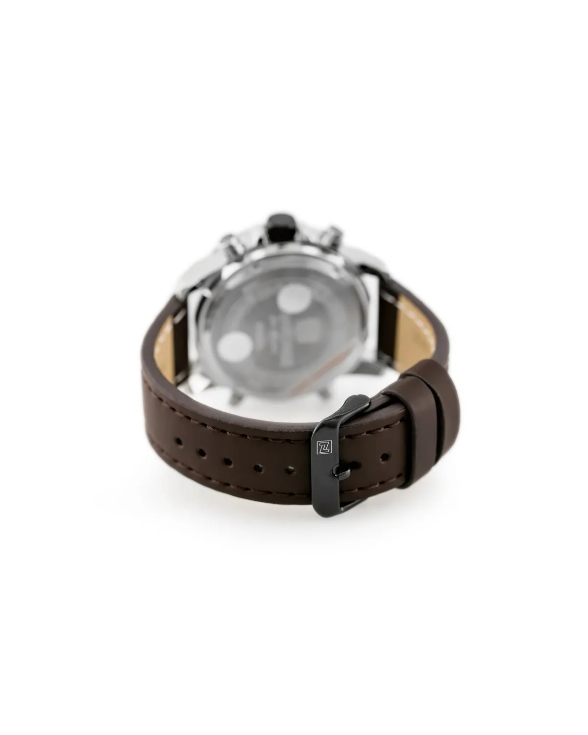 ZEGAREK MĘSKI NAVIFORCE - NF9097 (zn043a) - brown/silver