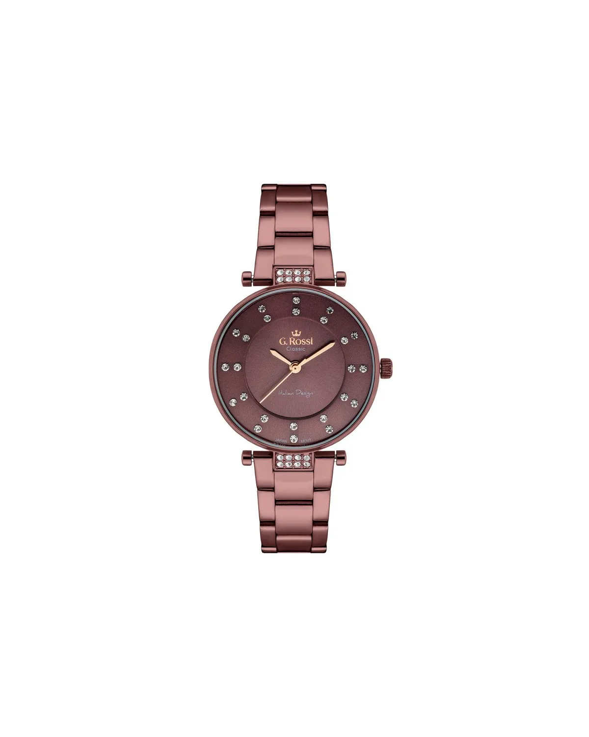 ZEGAREK G. ROSSI - C5131B-2B3 (zg780d) violet + BOX