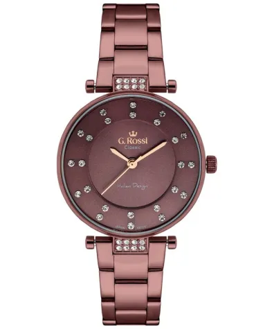 ZEGAREK G. ROSSI - C5131B-2B3 (zg780d) violet + BOX