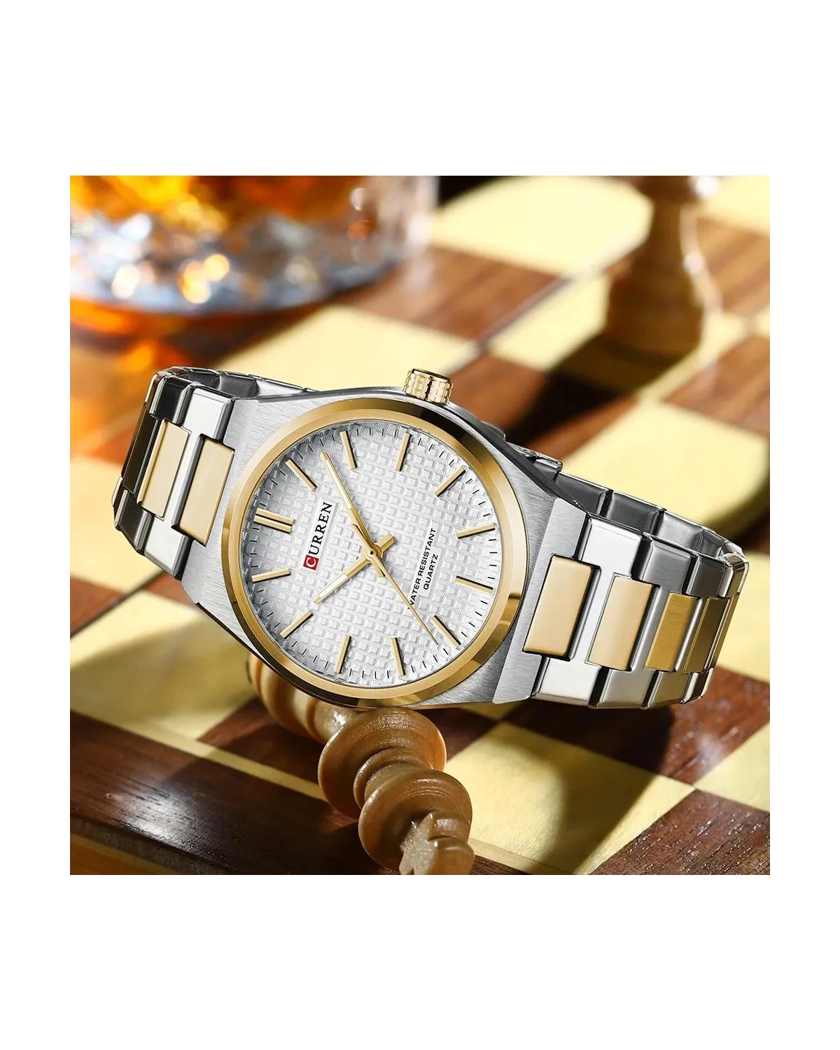 ZEGAREK MĘSKI CURREN 8439 (zc044d) + BOX