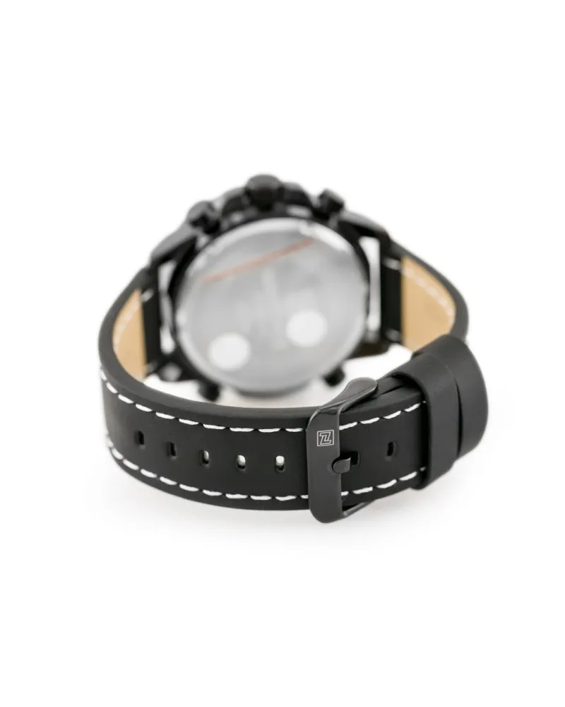 ZEGAREK MĘSKI NAVIFORCE - NF9114 (zn046a) - black/silver ZEGAREK MĘSKI NAVIFORCE - NF9114 (zn046a) - black/silver