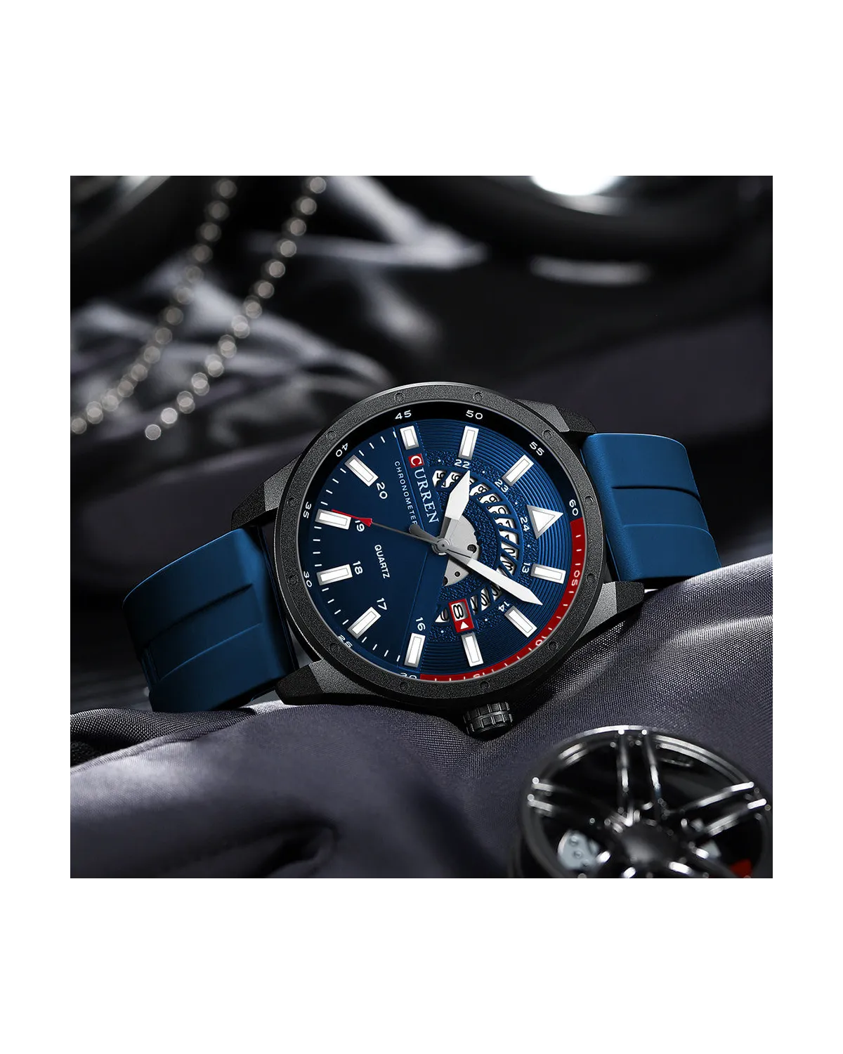ZEGAREK MĘSKI CURREN 8421 (zc042b) + BOX