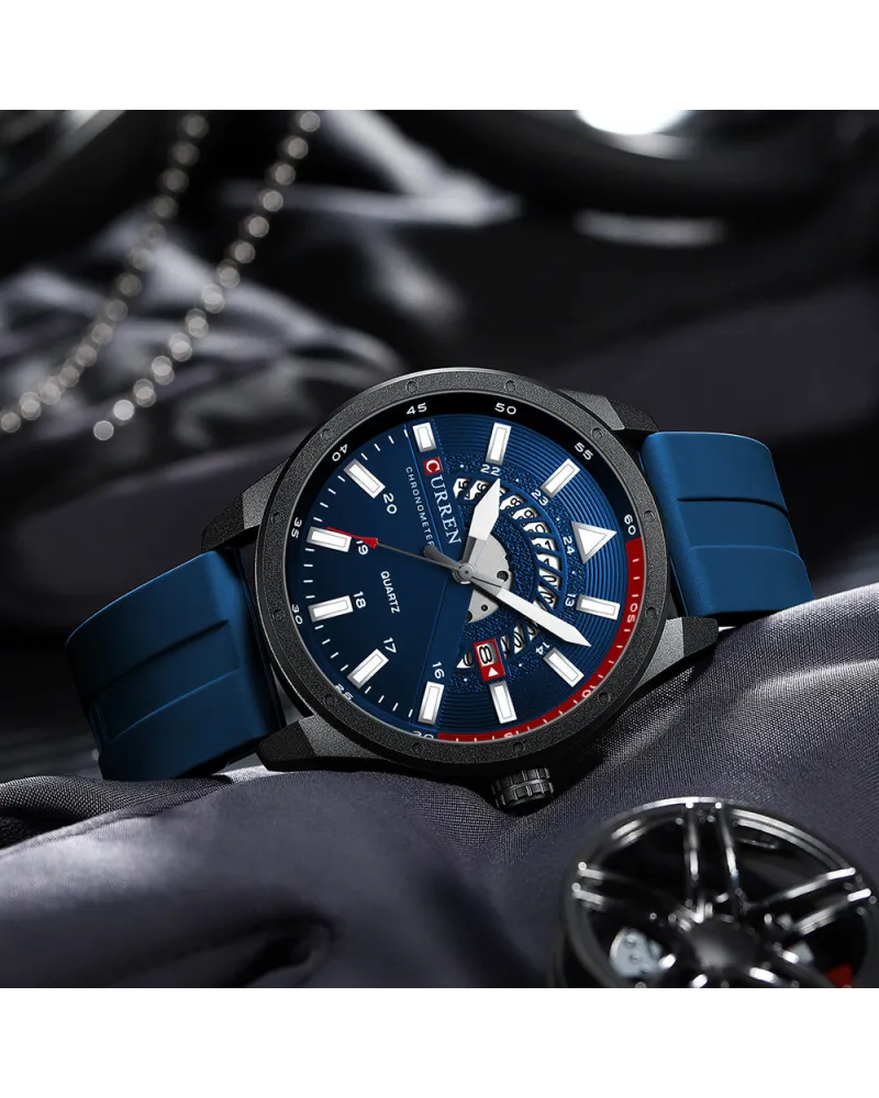 ZEGAREK MĘSKI CURREN 8421 (zc042b) + BOX