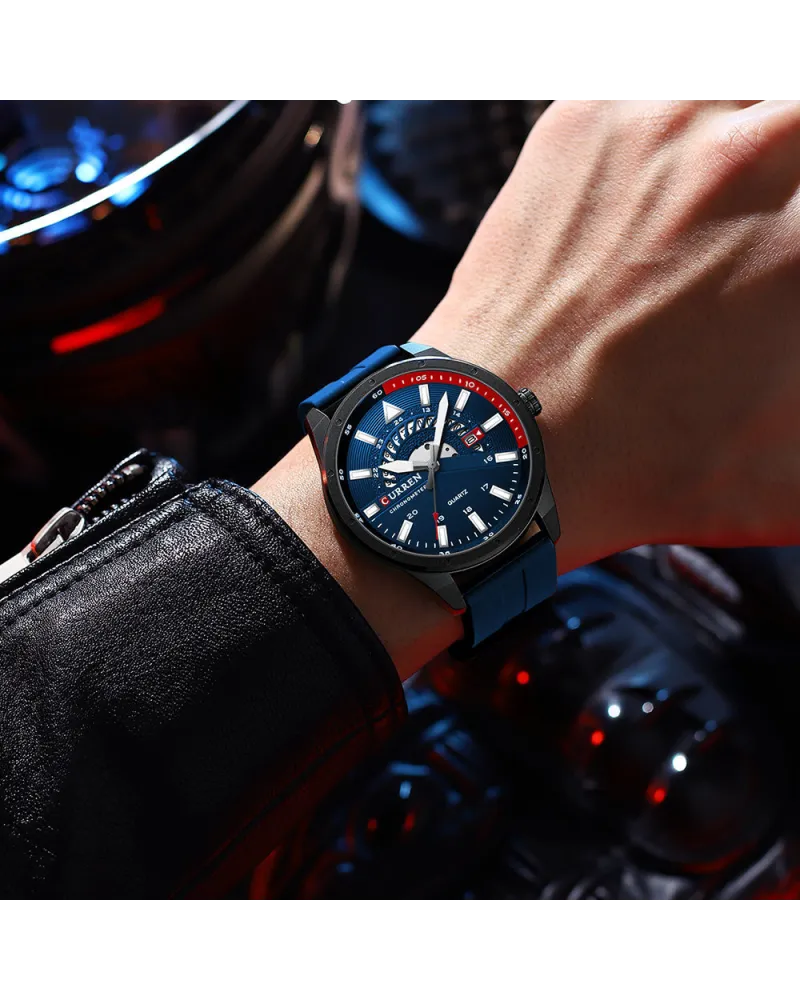 ZEGAREK MĘSKI CURREN 8421 (zc042b) + BOX